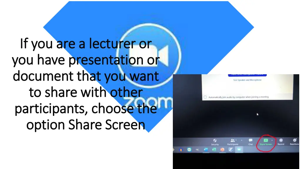 if you are a lecturer or if you are a lecturer