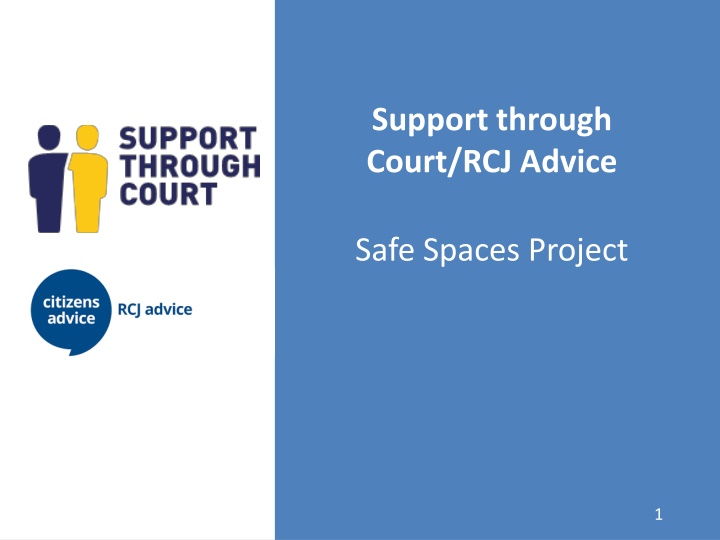 support through court rcj advice