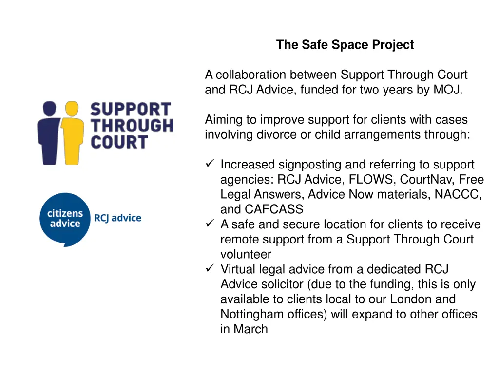 the safe space project