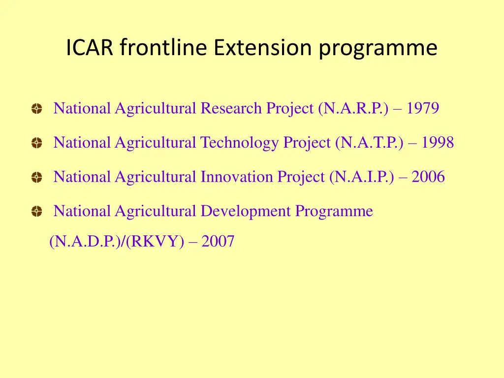 icar frontline extension programme 1