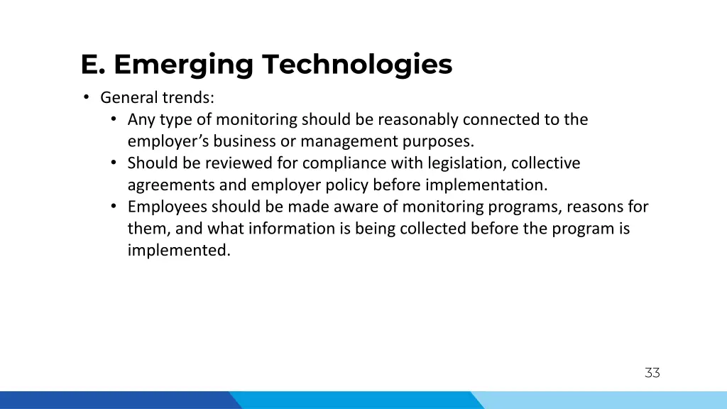 e emerging technologies general trends any type