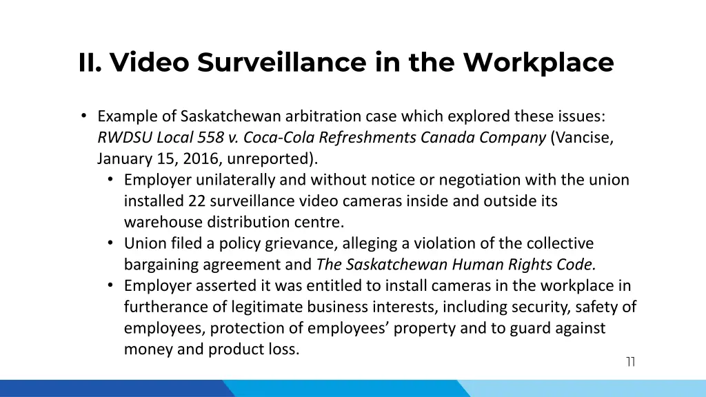 ii video surveillance in the workplace 3