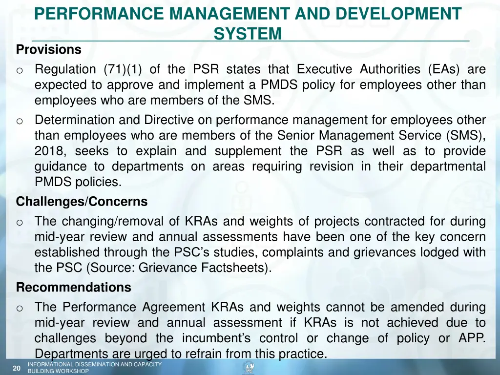 performance management and development system