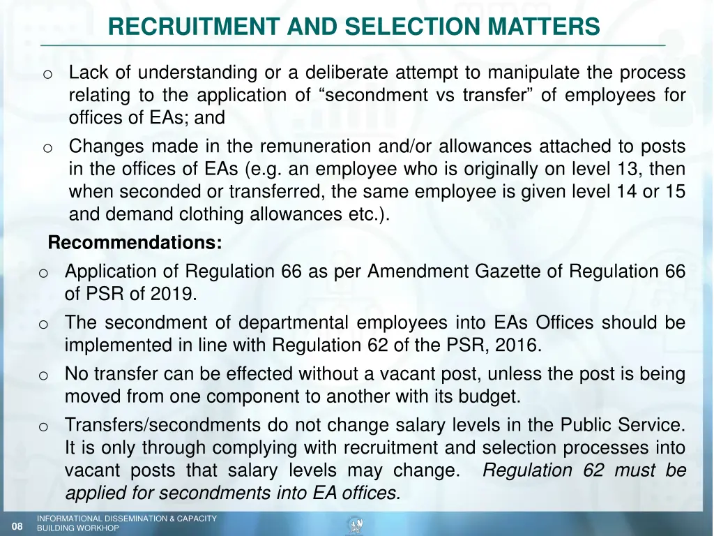 recruitment and selection matters 1