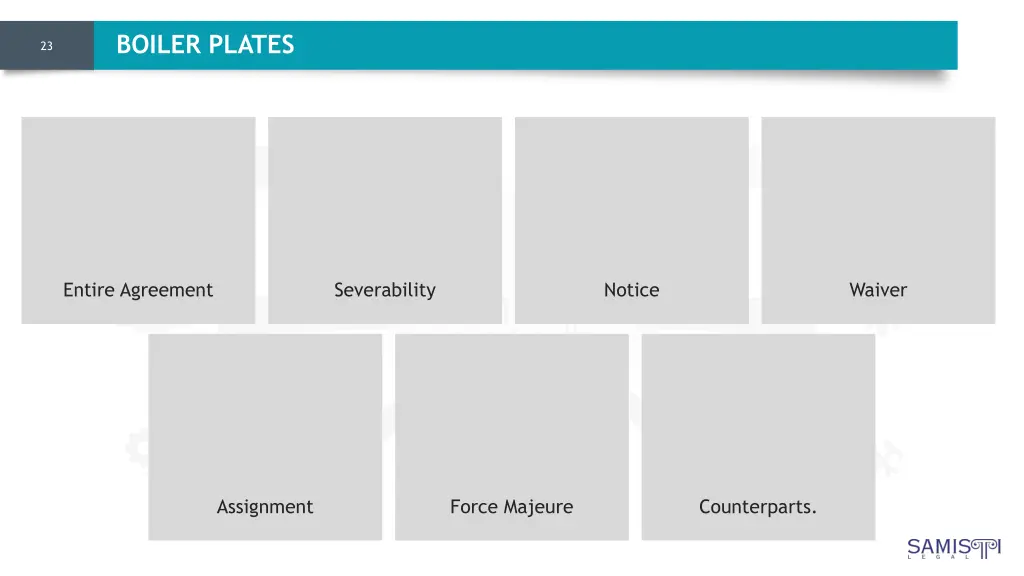 boiler plates