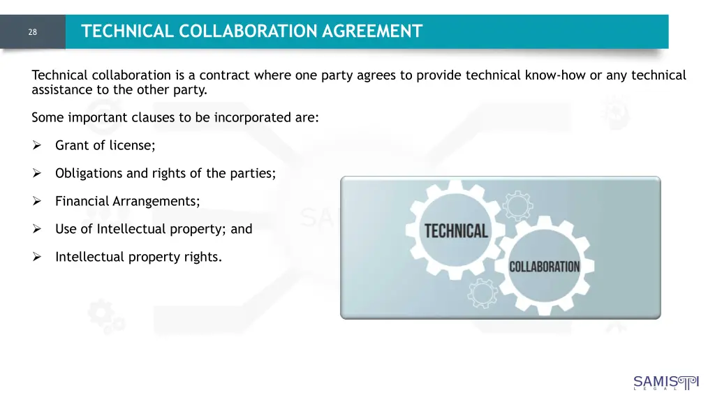 technical collaboration agreement