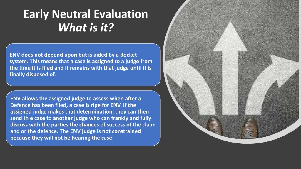 early neutral evaluation what is it