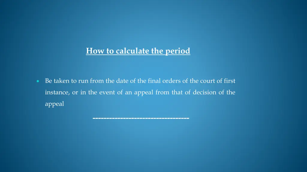 how to calculate the period