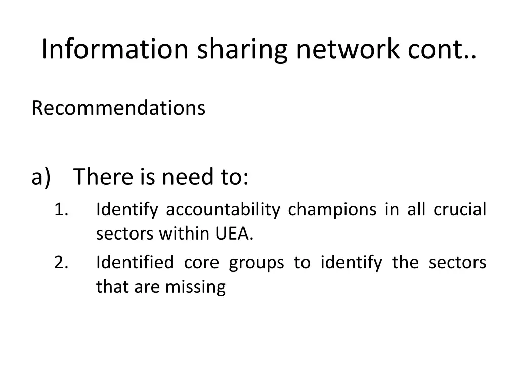 information sharing network cont 1