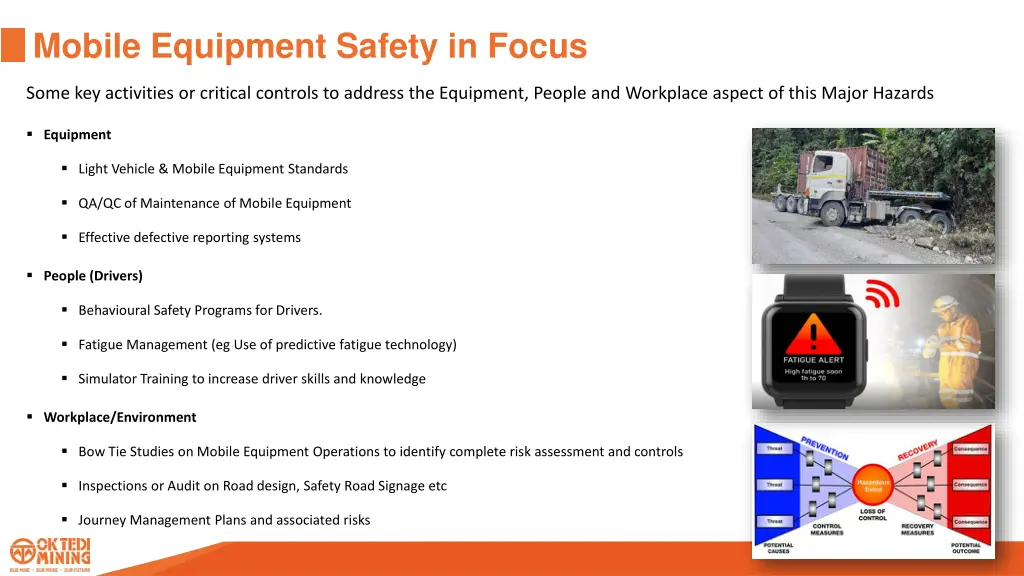 mobile equipment safety in focus