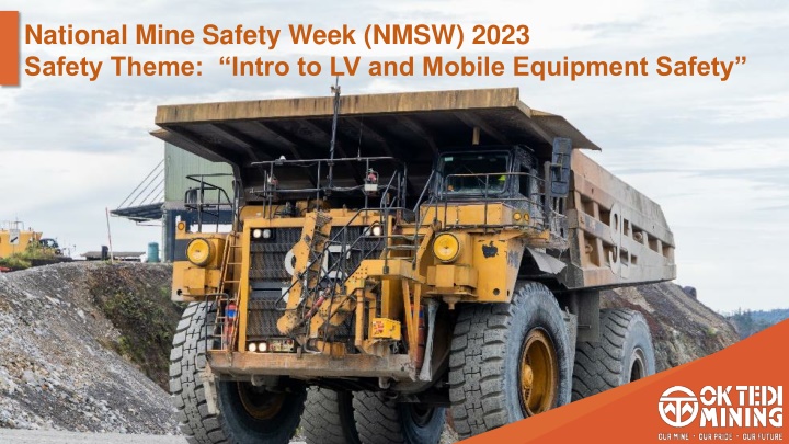 national mine safety week nmsw 2023 safety theme