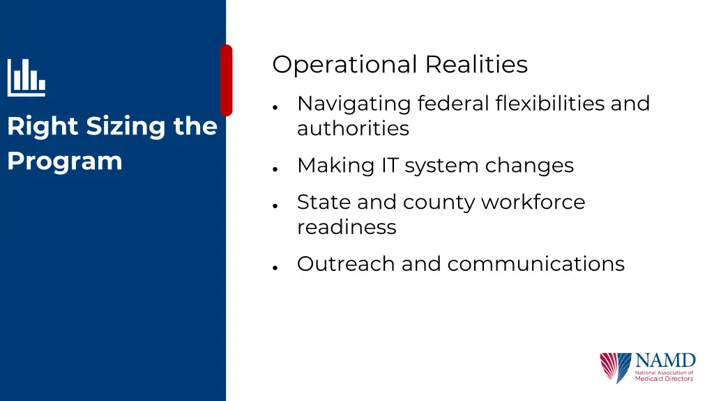 operational realities