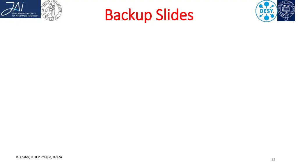 backup slides backup slides