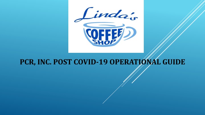 pcr inc post covid 19 operational guide