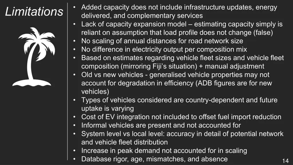 added capacity does not include infrastructure