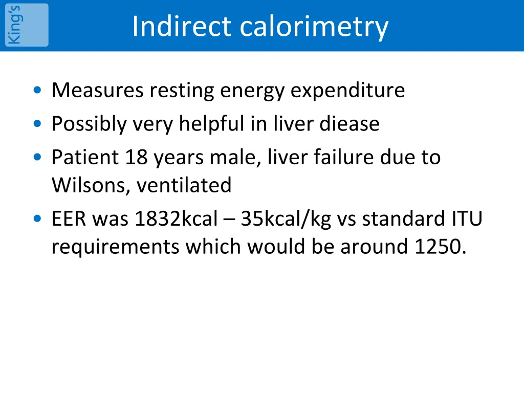 indirect calorimetry