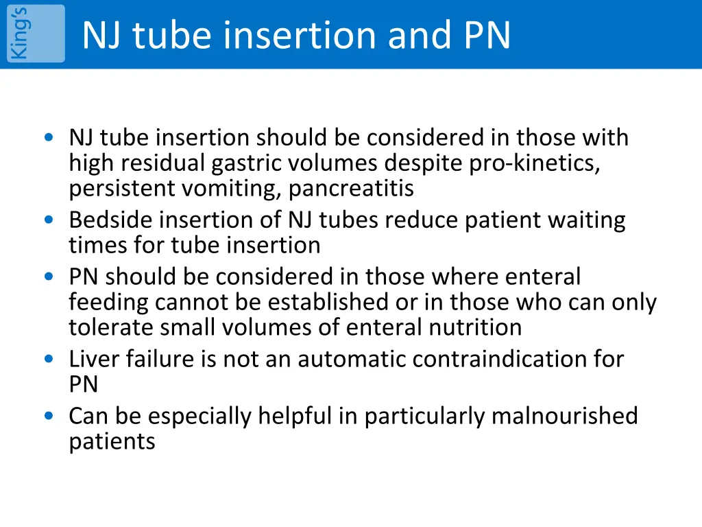 nj tube insertion and pn