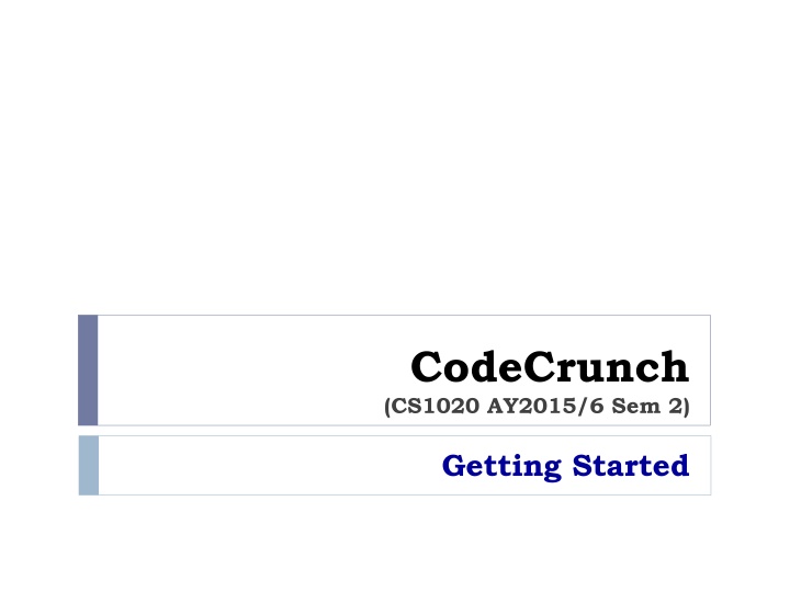 codecrunch cs1020 ay2015 6 sem 2