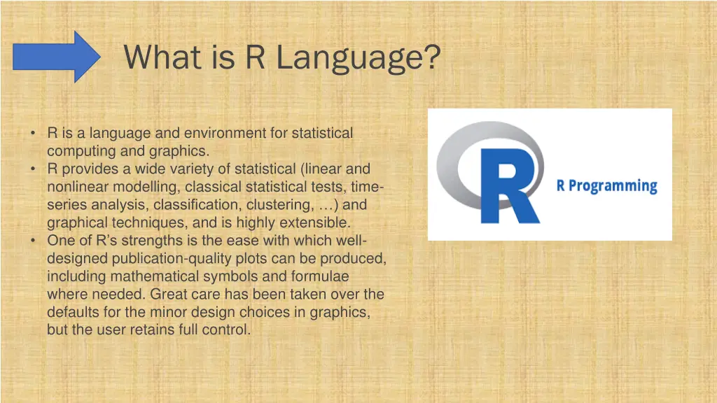 what is r language