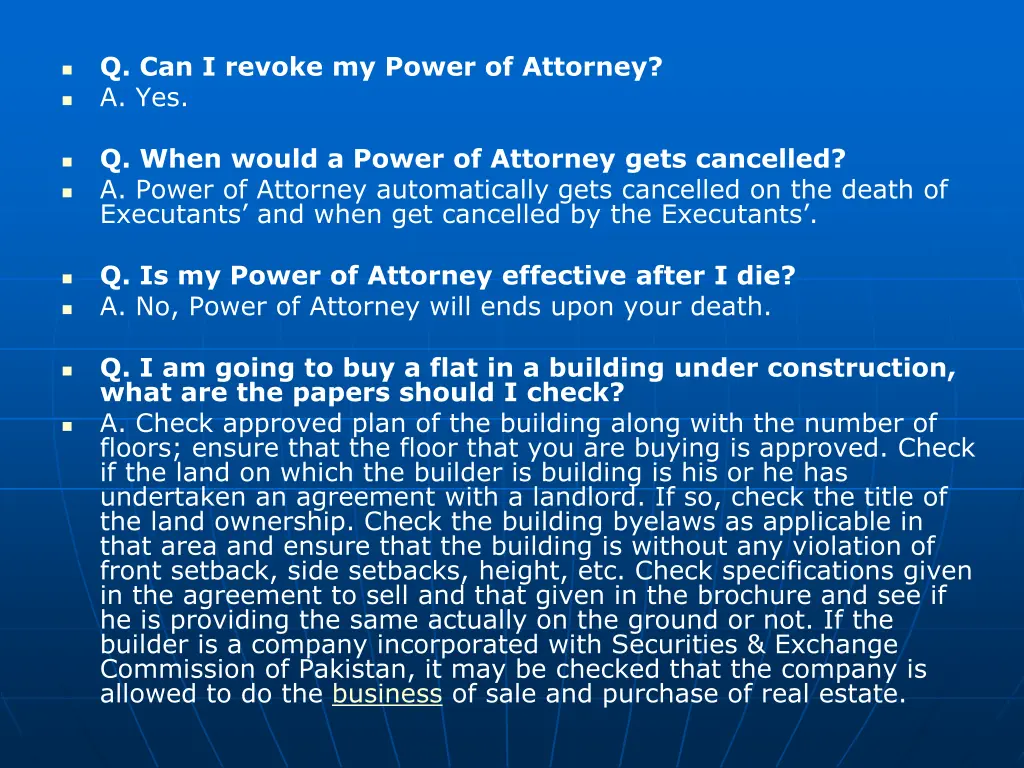 q can i revoke my power of attorney a yes