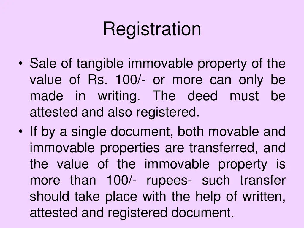 registration