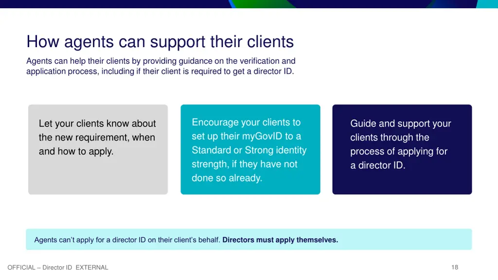 how agents can support their clients