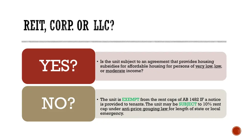 reit corp or llc