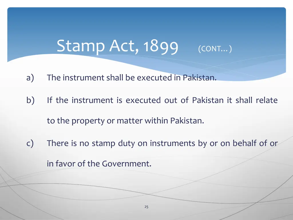 stamp act 1899 cont 21