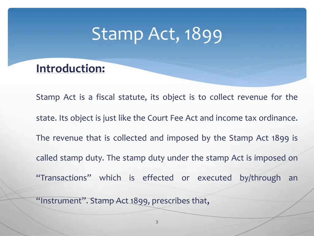 stamp act 1899