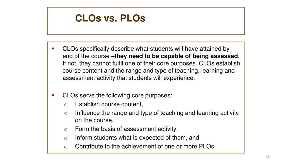 clos vs plos