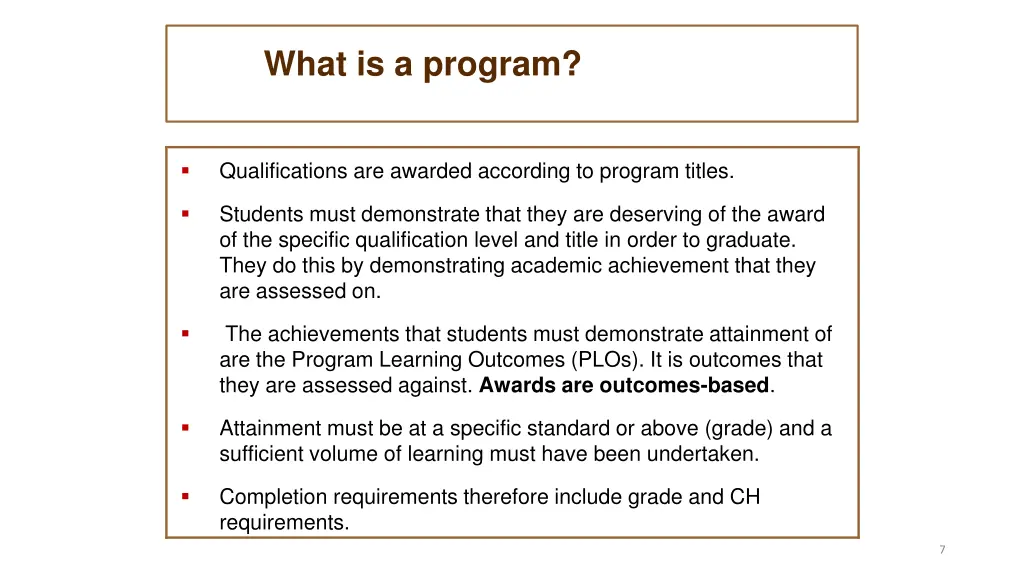 what is a program 1