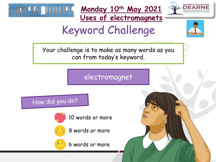 monday 10 th may 2021 uses of electromagnets