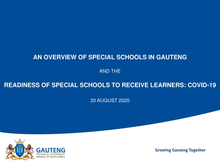 an overview of special schools in gauteng