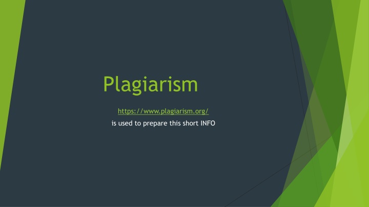 plagiarism