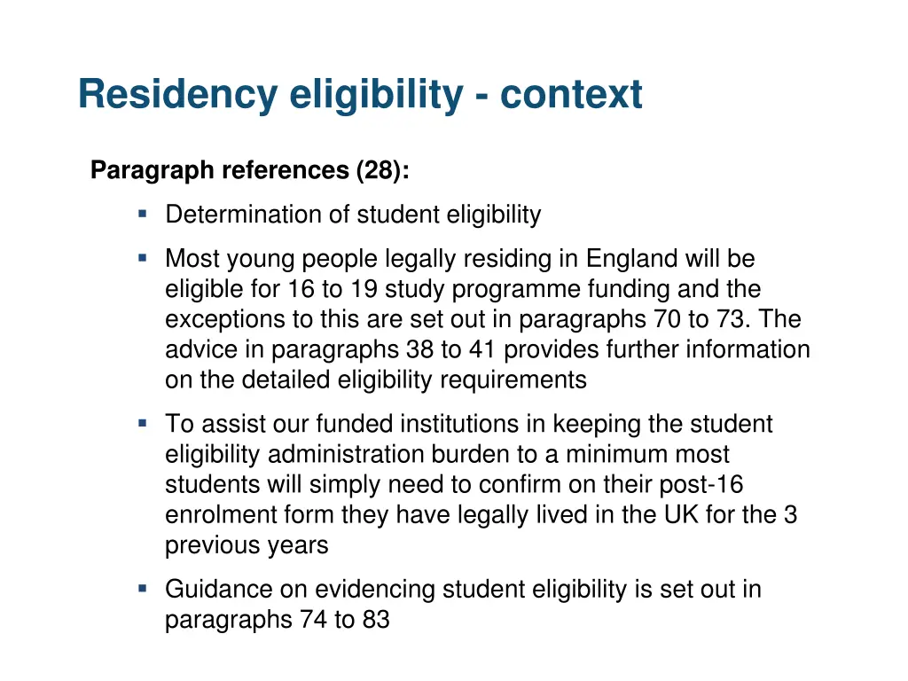 residency eligibility context 1