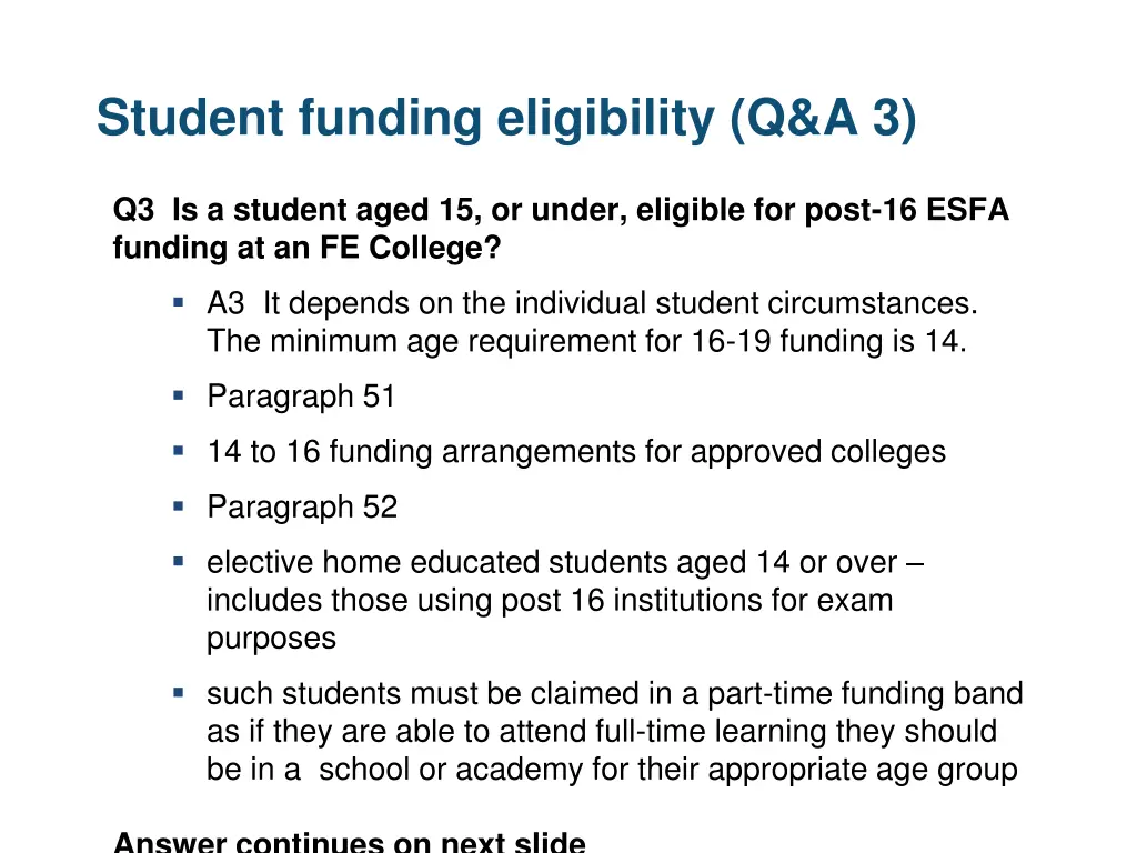 student funding eligibility q a 3