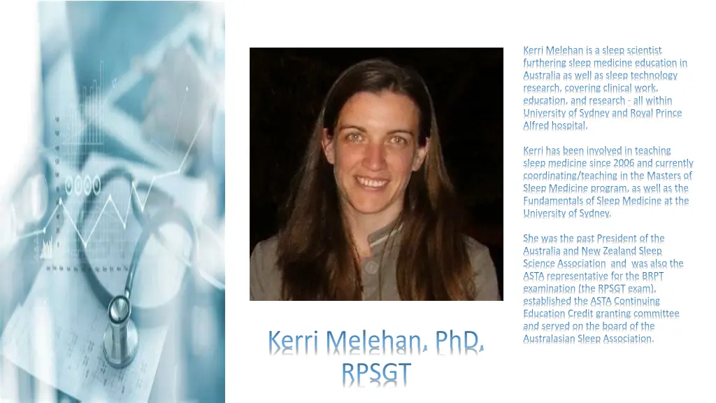 kerri melehan is a sleep scientist furthering