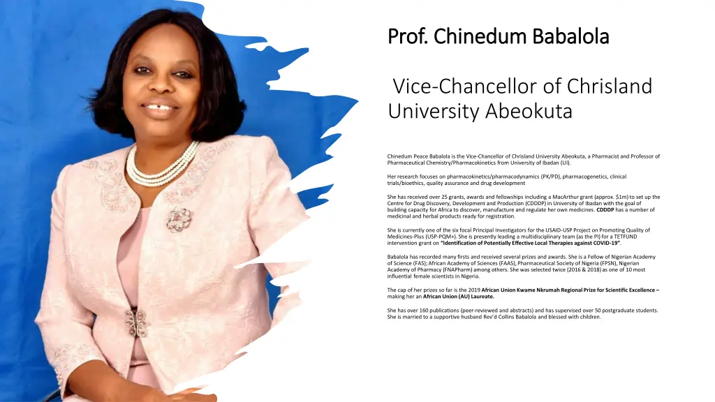 prof chinedum babalola prof chinedum babalola