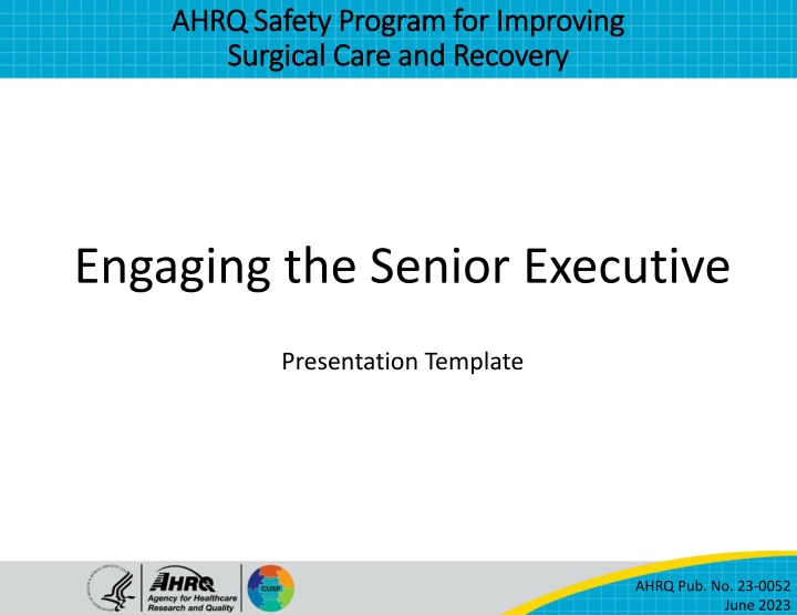 ahrq safety program for improving ahrq safety