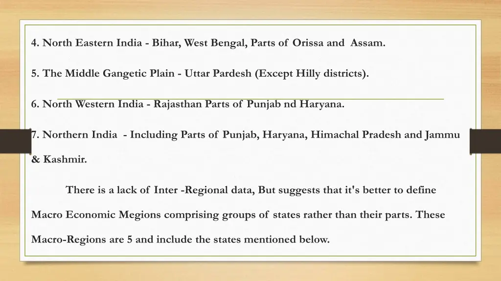 4 north eastern india bihar west bengal parts