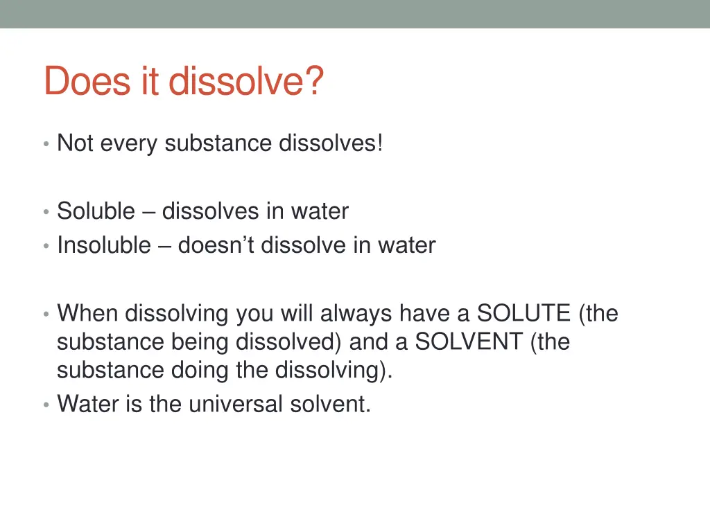 does it dissolve