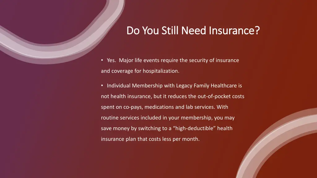 do you still need insurance do you still need