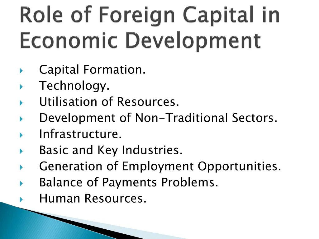 capital formation technology utilisation