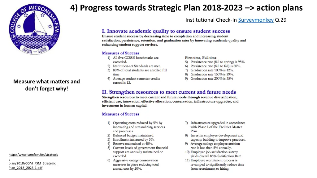 4 progress towards strategic plan 2018 2023 4