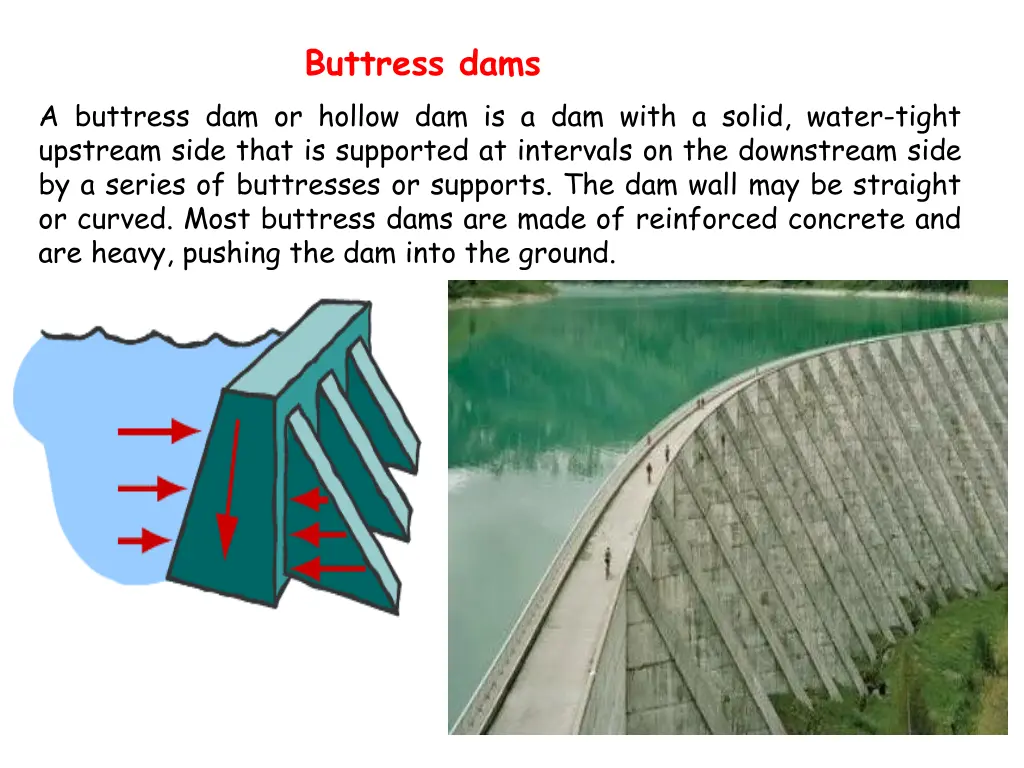 buttress dams