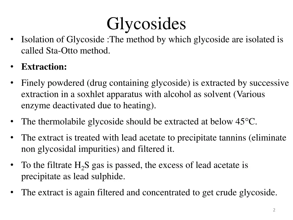 glycosides