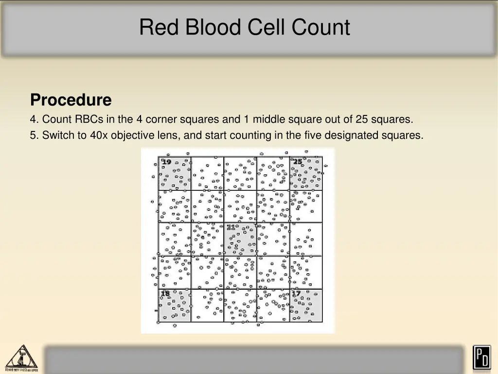 red blood cell count 9