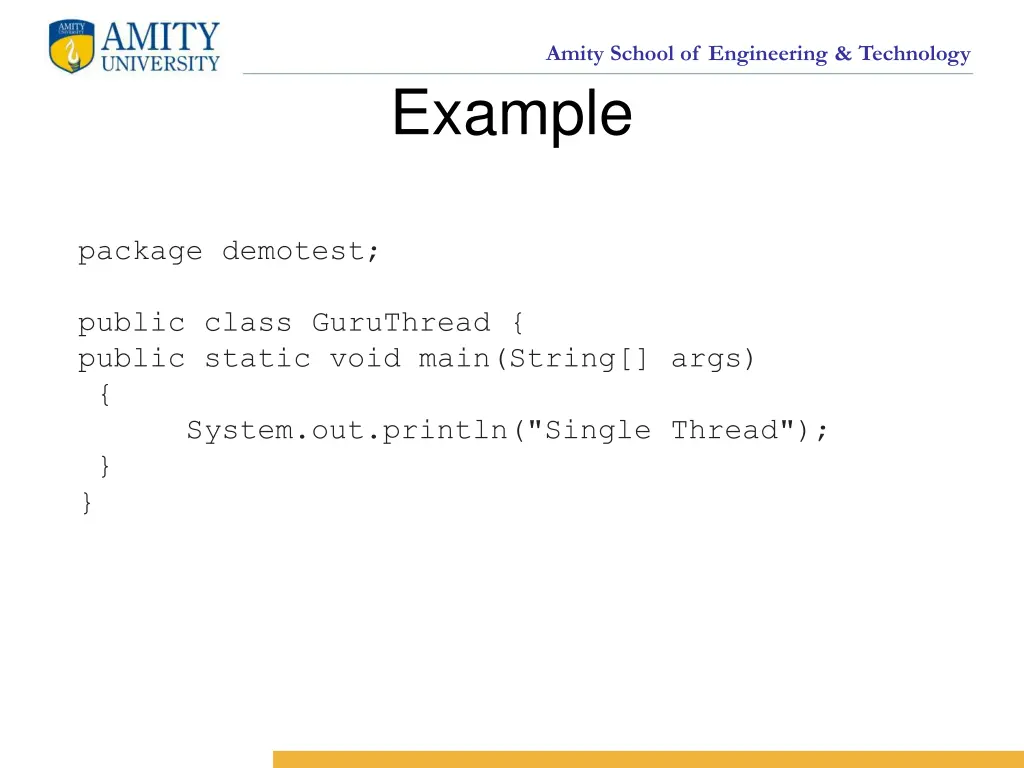 amity school of engineering technology example