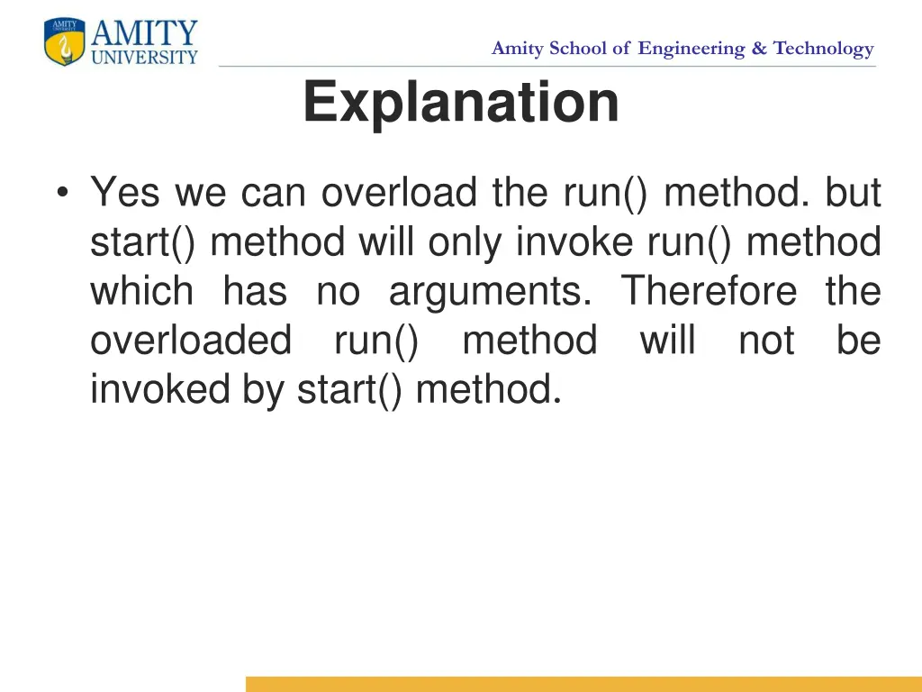 amity school of engineering technology explanation 1