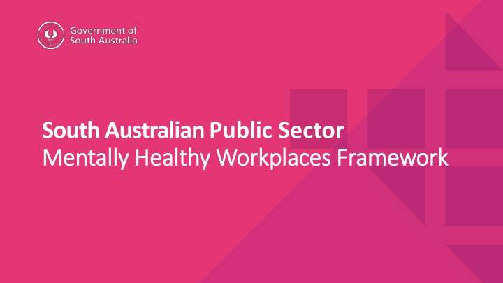 south australian public sector mentally healthy